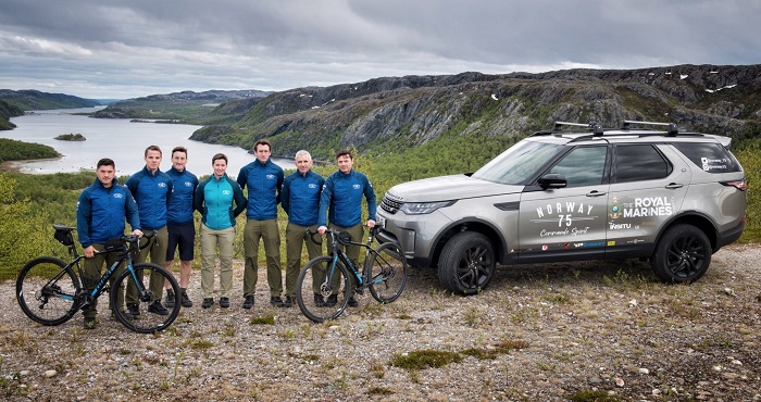 Norway 75 Team and Range Rover