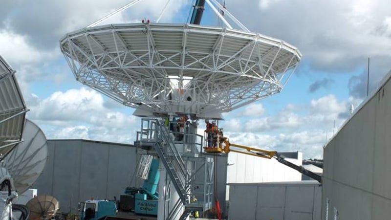 GlobalXpress satellite access station
